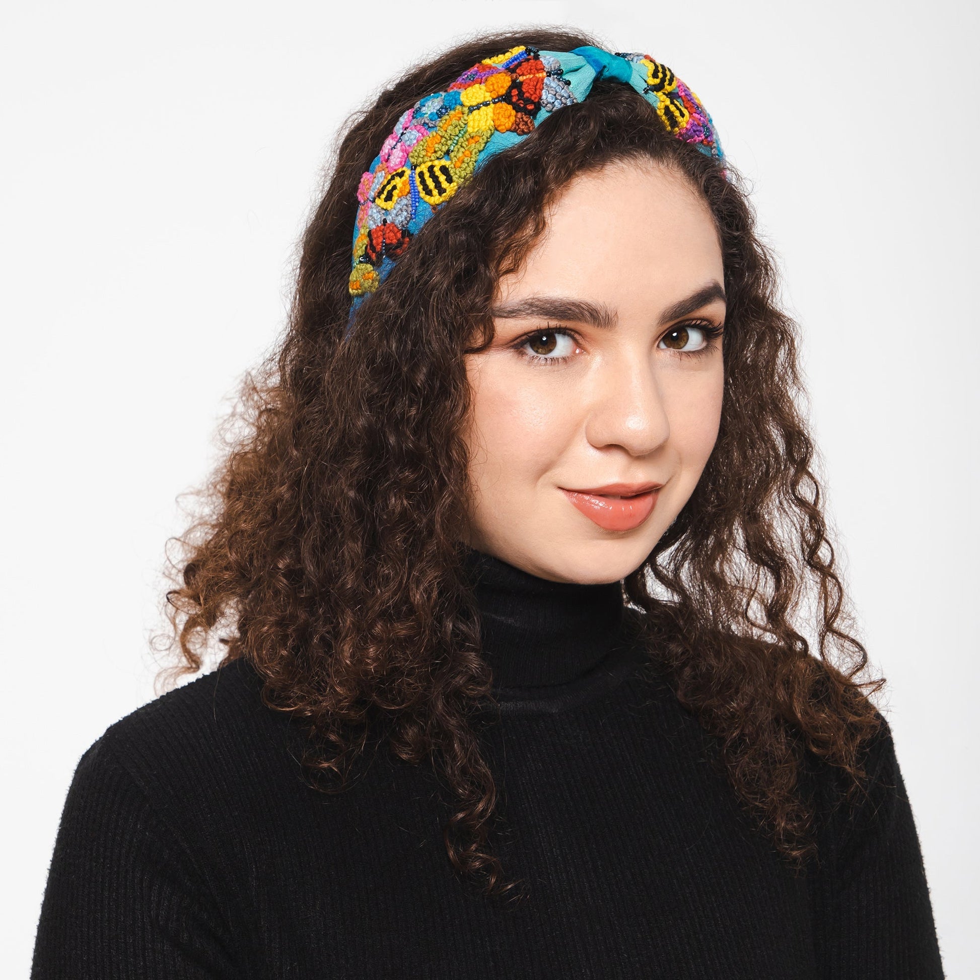 Butterfly Embroidered Headband
