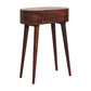 Solid Wood Mini Albion Chestnut Console