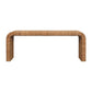 Rattan Weave Bench