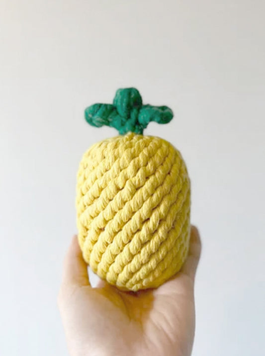 PINEAPPLE PET ROPE TOY