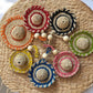 Accessories Mini Hat Raffia Keyring