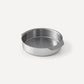8-Inch Round Stainless Steel Pan - Oven & BBQ