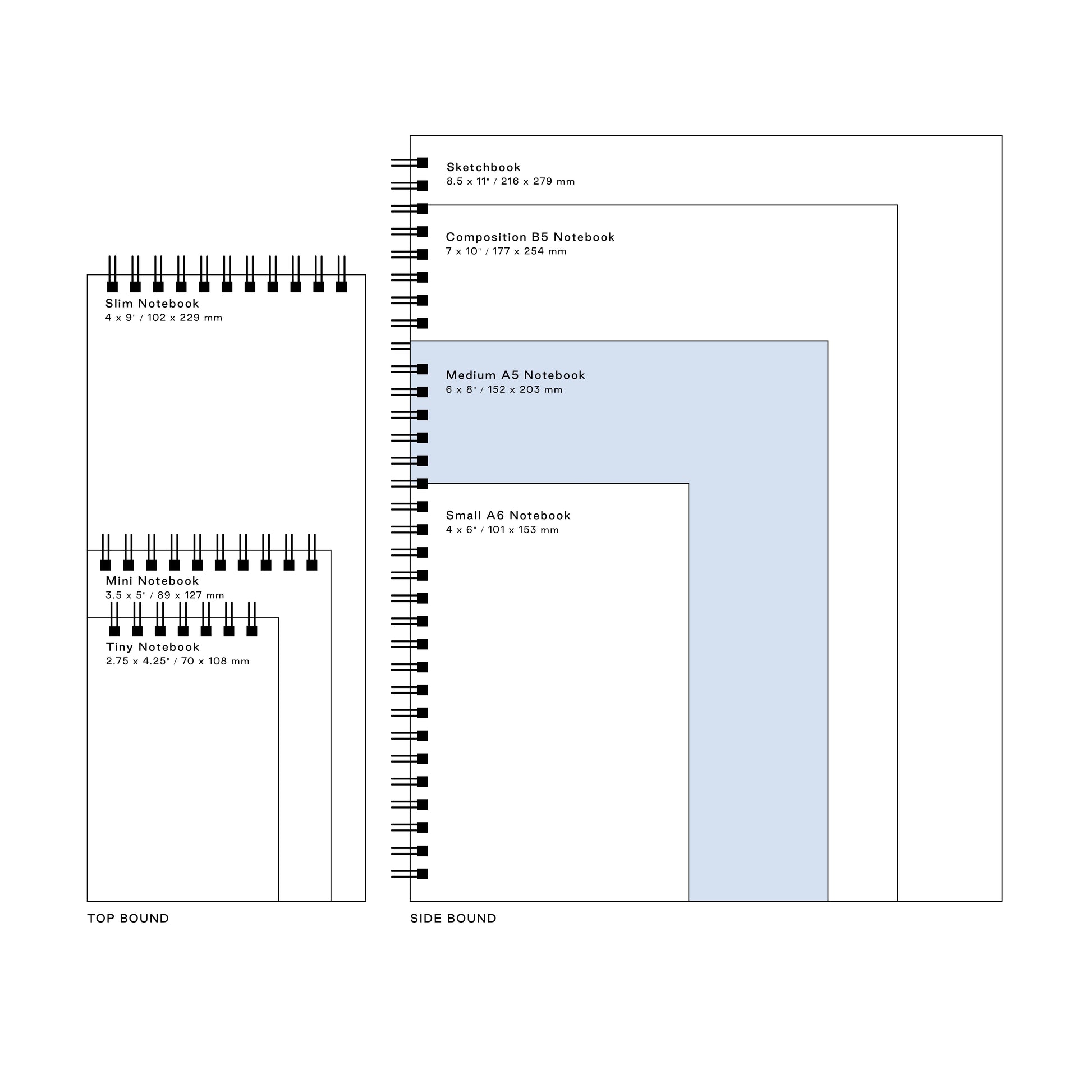 Sol Medium A5 Notebook