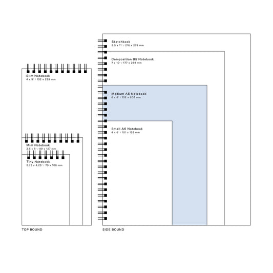 Sol Medium A5 Notebook