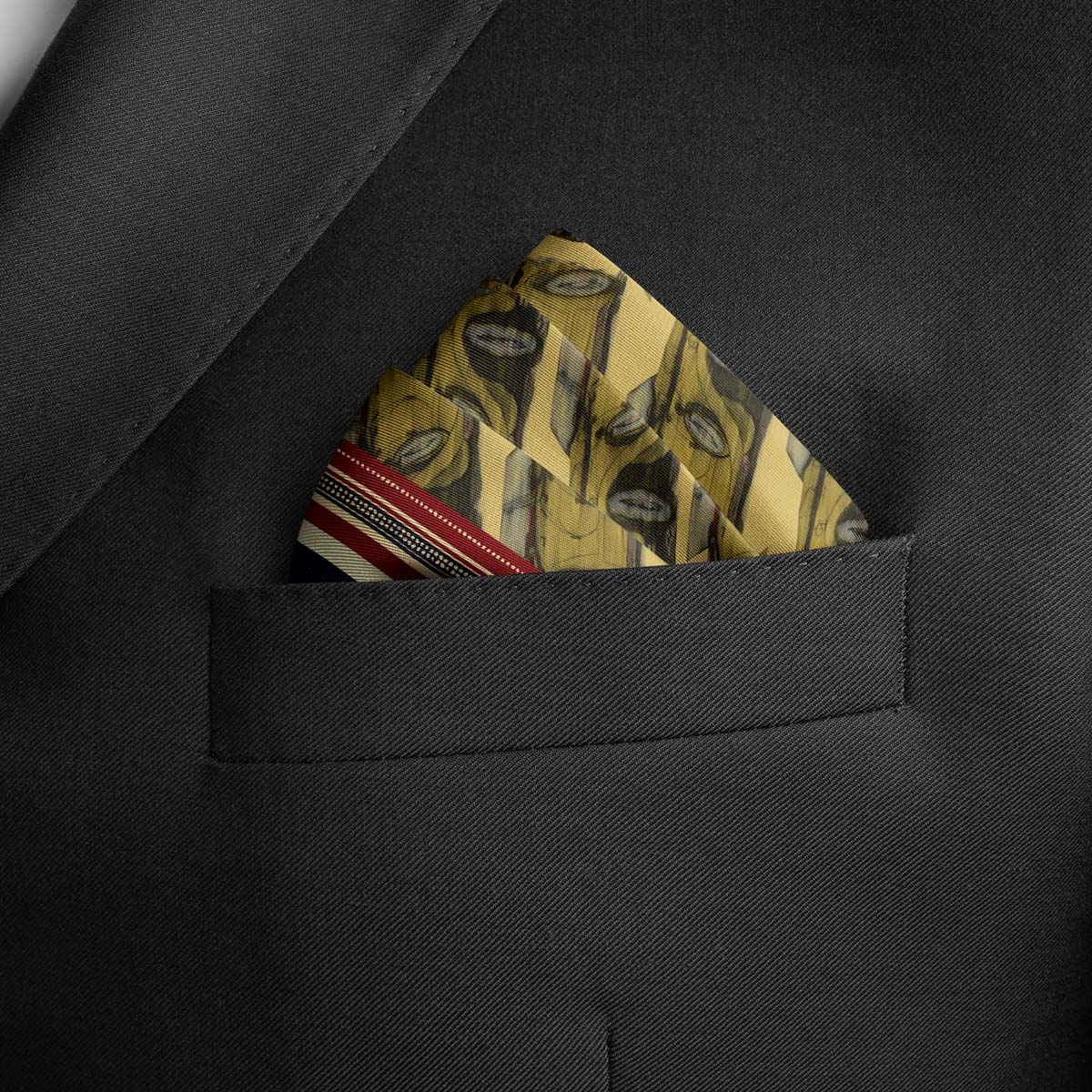 Gatsby’s Phantom Pocket Square