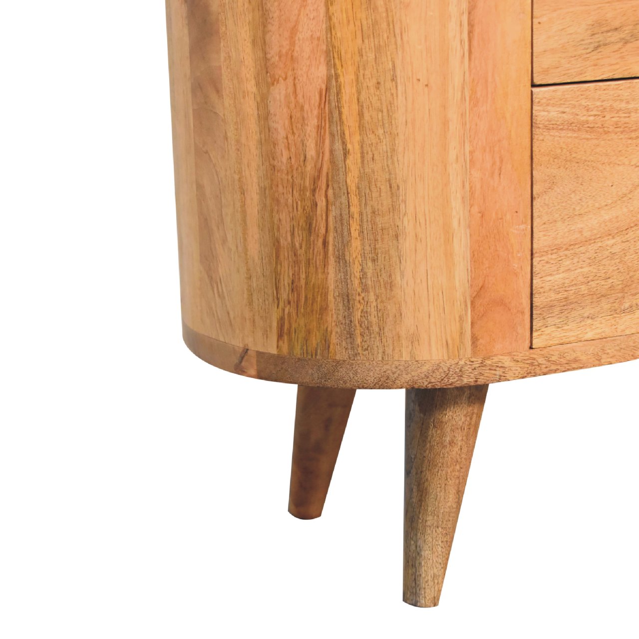 Solid Wood Mini Oak-ish Cabinet