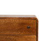 Solid Wood Mini Curved Chestnut Chest