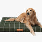 Hunter Green Grid | Dog Bed or Bed Cover
