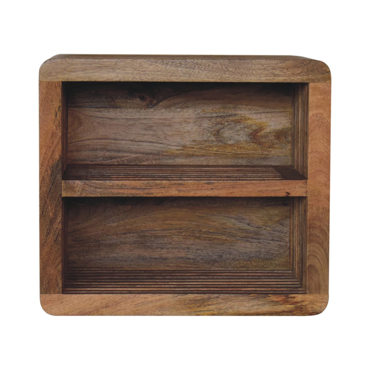 Solid Wood Soba Wall Mounted Bedside Table