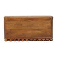 Solid Wood Bola Storage Trunk Bench