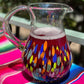 Confetti Carmen Glass Pitcher
