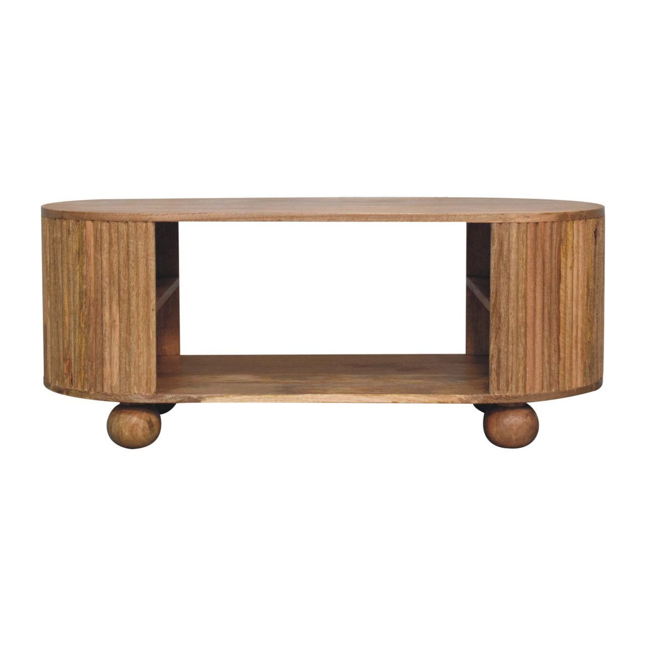 Solid Wood Soba Ball Coffee Table