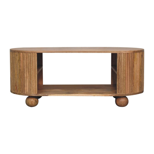 Solid Wood Soba Ball Coffee Table