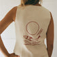 Pez y Luna | Hand-Embroidered Fitted Cotton Vest