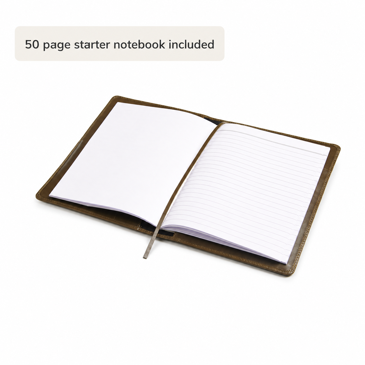 Theodore A5 Leather Journal Cover