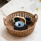 Round Open Weave Basket