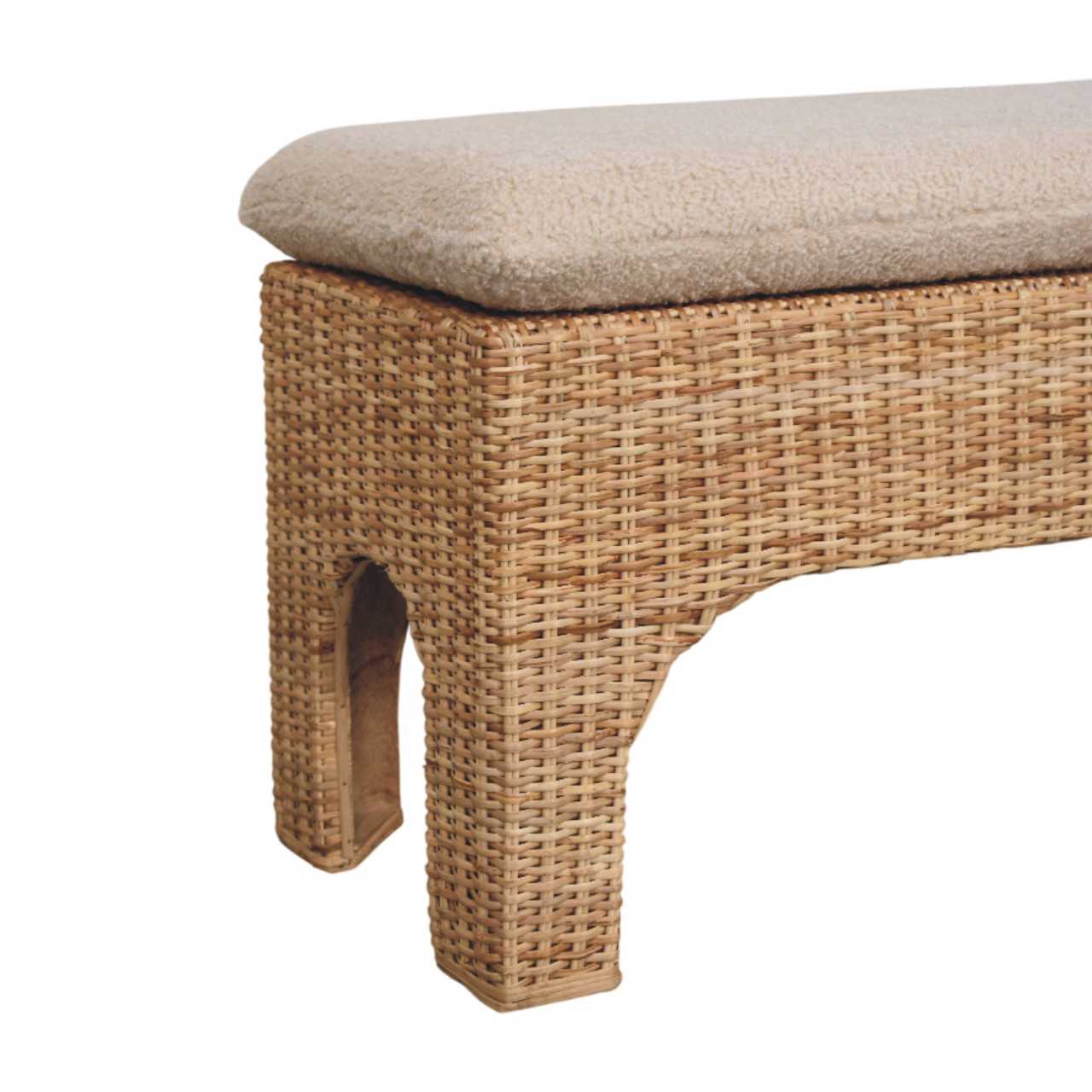 Rattan Harmony Bench