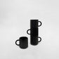 Exclusive Semi Gloss Black Mug Set of 2