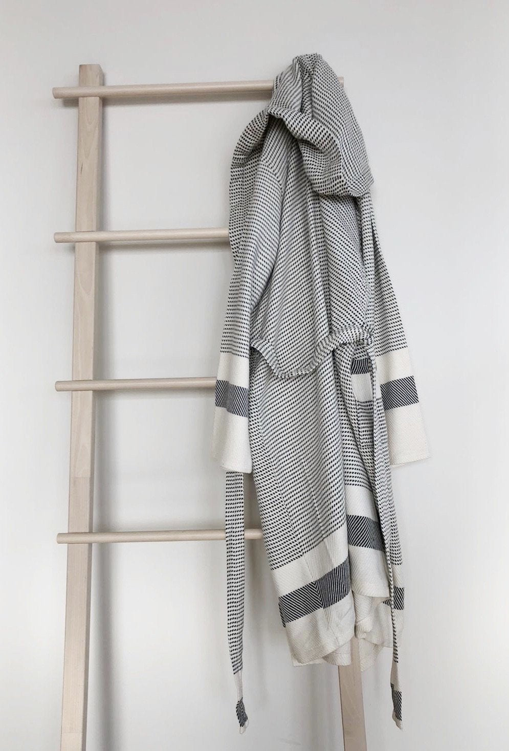 Pixel Turkish Towel Robe