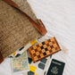 Sheesham Travel Chess Set