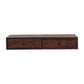 Solid Wood Roasted Almond Slim Console