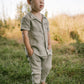 Carter Linen Pant Set- Sage Green