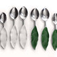 Verdura Salad Servers Set White - In Stock