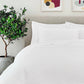 Classic Percale Embroidered Duvet Cover