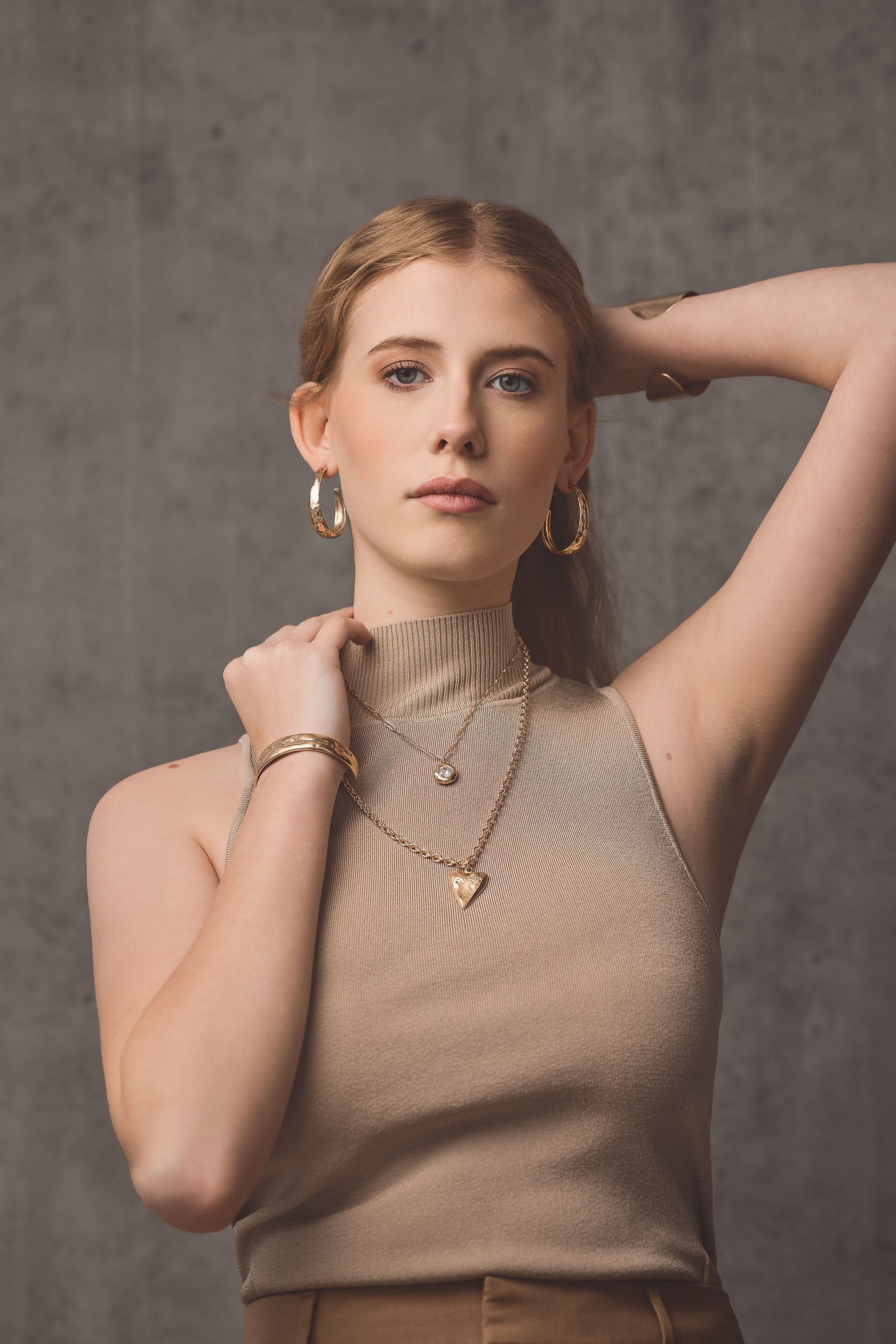 Aura Bronze Necklace