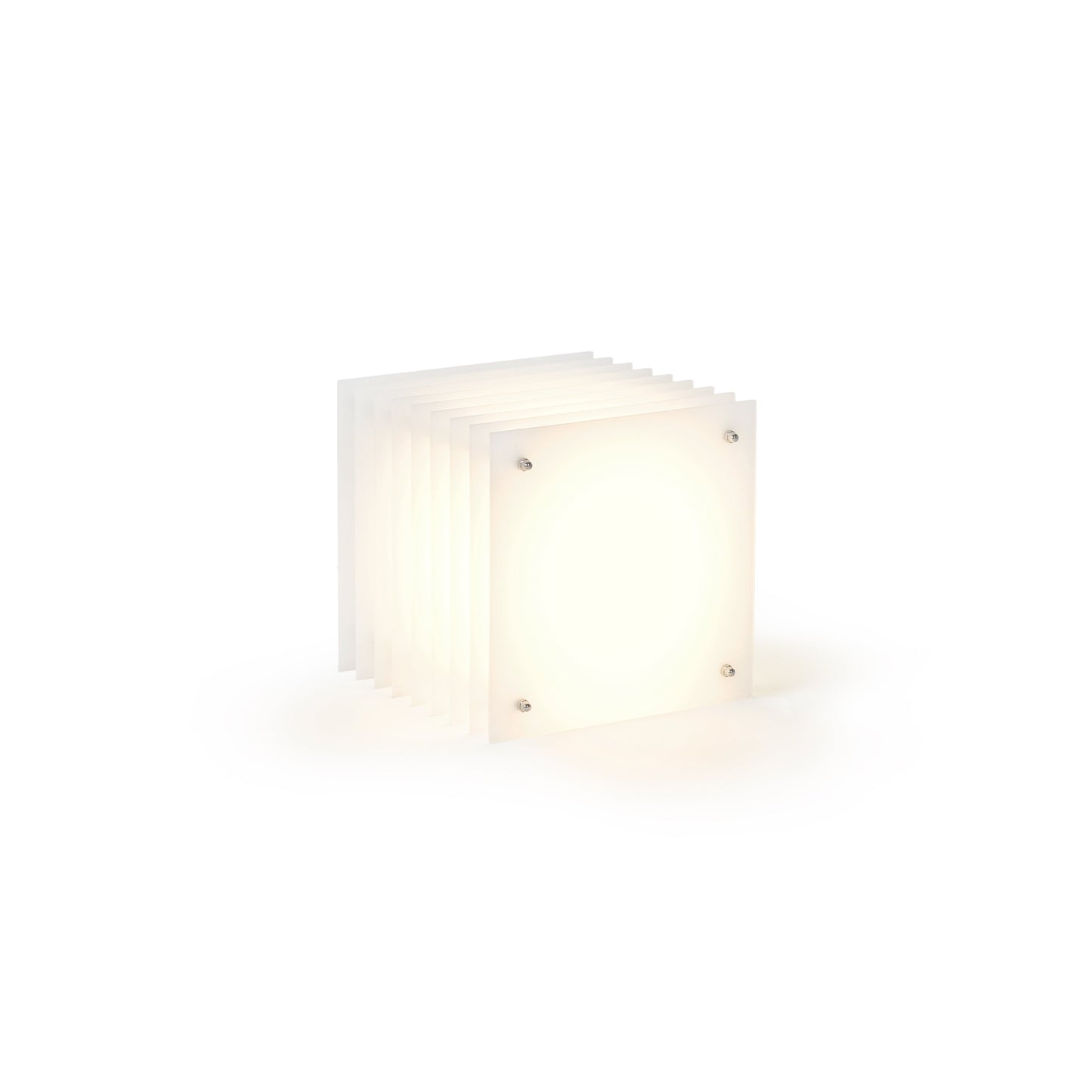 Lớp small square in milky acrylic