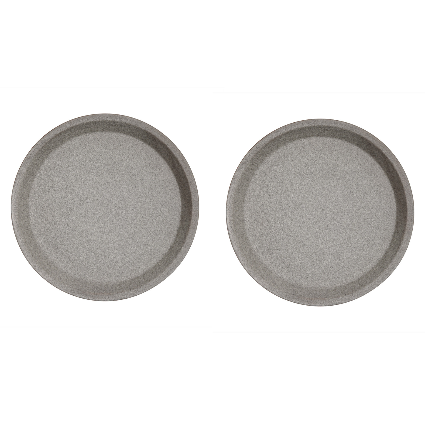 Yuka Lunch Plate, Set of 2 in Stone