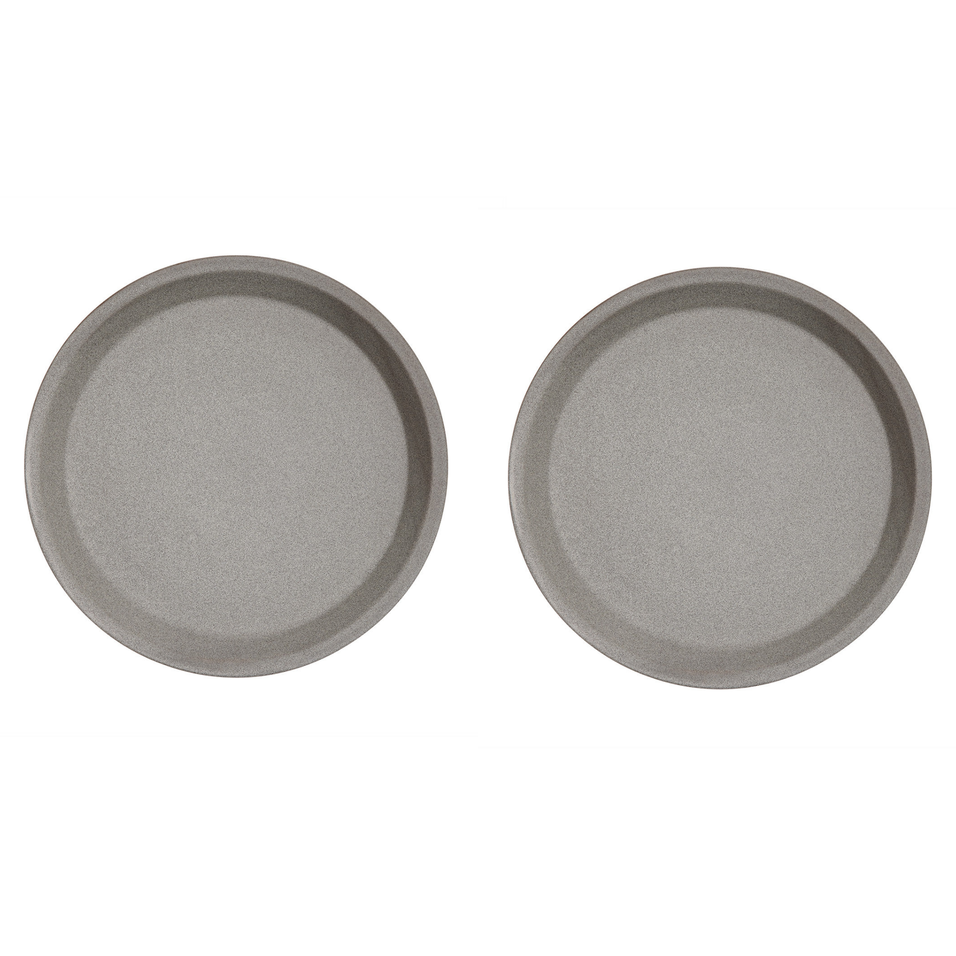 Yuka Lunch Plate, Set of 2 in Stone