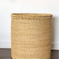 Handwoven Hamper with Lid - Natural