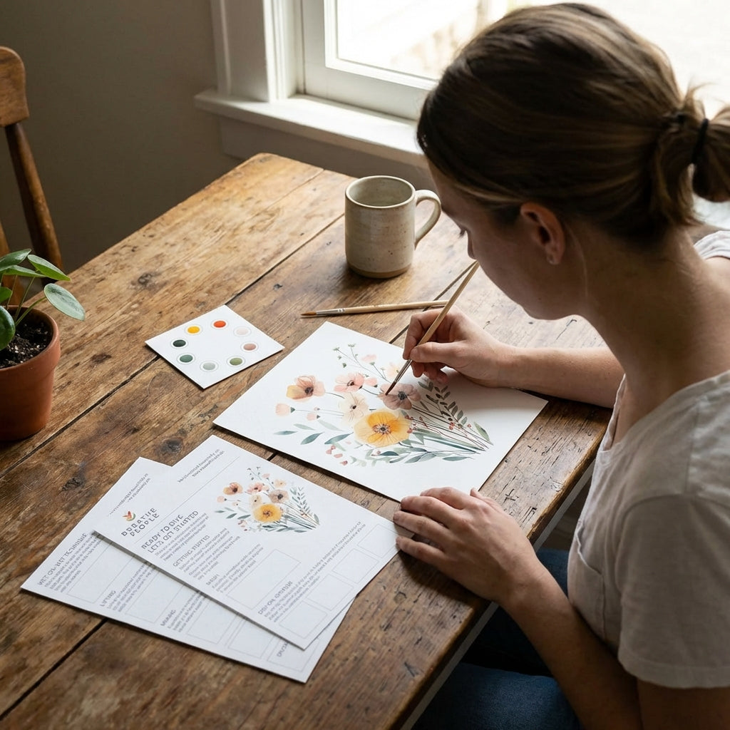 Wildflowers All-In-One Watercolor Kit