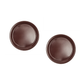Yuka Lunch Plate, Set of 2 in Dark Terracotta