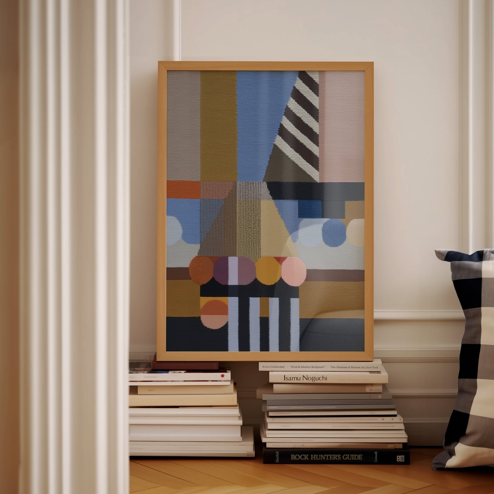 Woven Perspectives No. 05 — Geometric Abstract Art Print