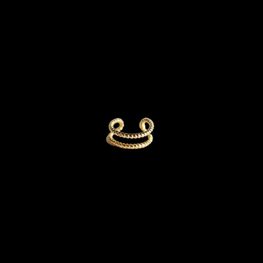 Ear Cuff Double Rope