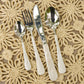 Mother Of Pearl Flatware, Set of 4