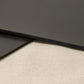 Arch Placemat Pair in black leather