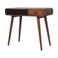 Solid Wood Curved Writing Desk
