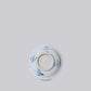 Small Blue and White Porcelain Floral Dish