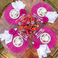 S/4 Buriti Flower Napkin Ring