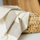 SAGE - Set of 2. Handwoven Kitchen Towels - Cotton - Fair Trade - Artisan Made