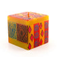 Desert Rose Painted Candles
