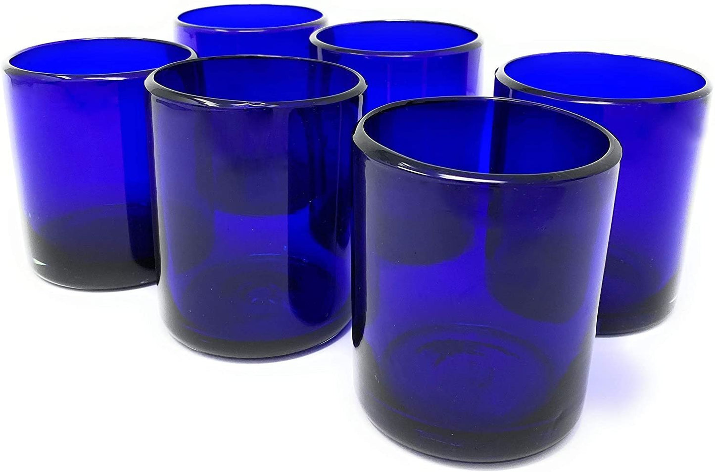 Pure Cobalt Tumbler Glasses - Set of 6