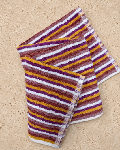 Striped Marseille Hand Towel