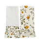 Valencia Orange Ruffled Kitchen Towels (Set of 2)