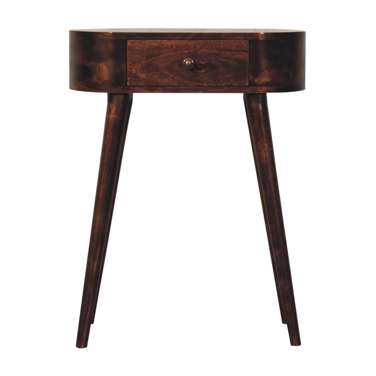 Solid Wood Mini Albion California Walnut Console