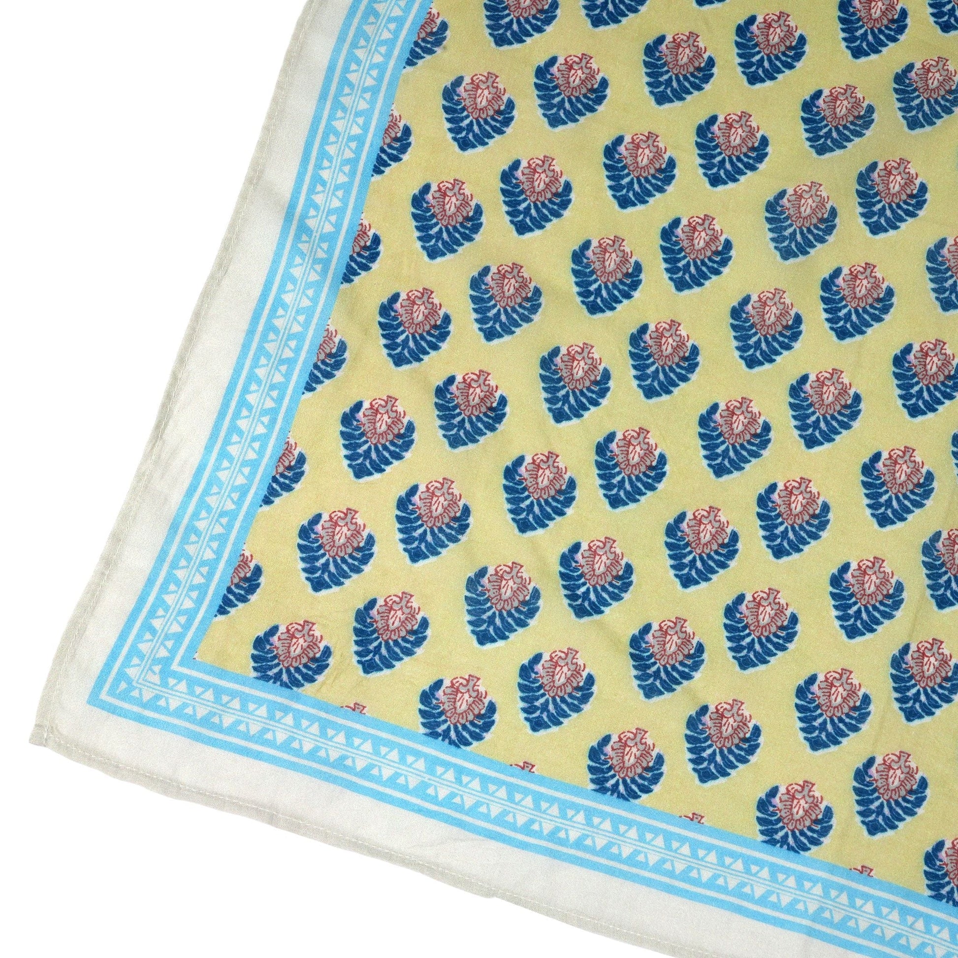 Cabana Palm Cotton Bandana - Pomelo