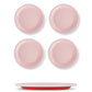 S/4 Enamel Dinner Plate  - Two Tone